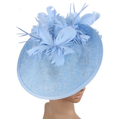 Horse Racing Festival Fashion High-End Top Hat Hair Accessories Aristocratic Ladies Feather Hat Hair Accessories Hairpin